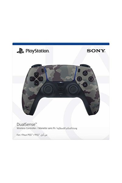 Sony بلاي ستيشن 5 DualSense Kablosuz Cont 06X - غري كاموفلاج