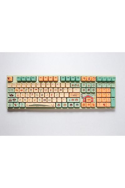 Ducky x Peter Pan Dimanche One 2 Pro Fullsize 100% Neverland Edition Mechanical Gaming Keyboard
