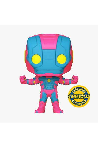 Funko Pop! Marvel: Iron Man Mark 5 Blacklight Vinyl Figures Geekay Exclusive
