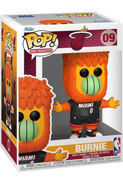 Funko Pop! Basketball: NBA Mascots Miami Burnie Vinyl Figures