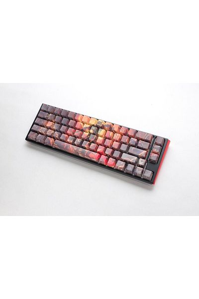 Ducky DOOM , RGB, SF 65%, Cherry Red Key Mechanical Gaming Keyboard