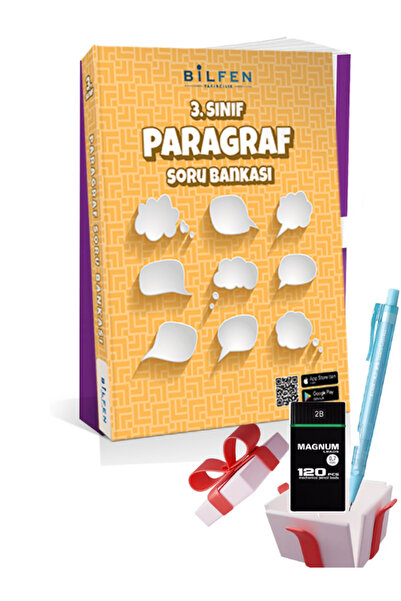 Bilfen Yayıncılık 3. SINIF PARAGRAF SORU BANKASI + Faber Eğitim Seti