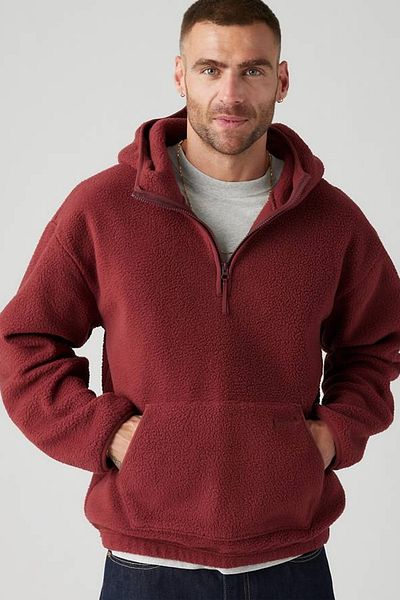 Levi's Φούτερ Sherpa με κουκούλα A8611-0003
