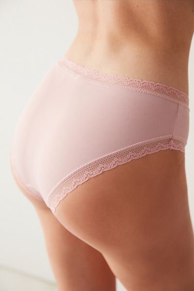 Penti Pink Easy Micro Lace Hipster Panties