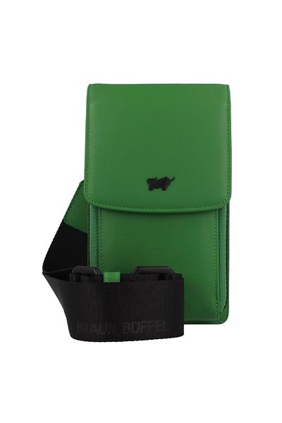 Braun Büffel Mini Geanta Capri Geanta Umar Piele 10 cm