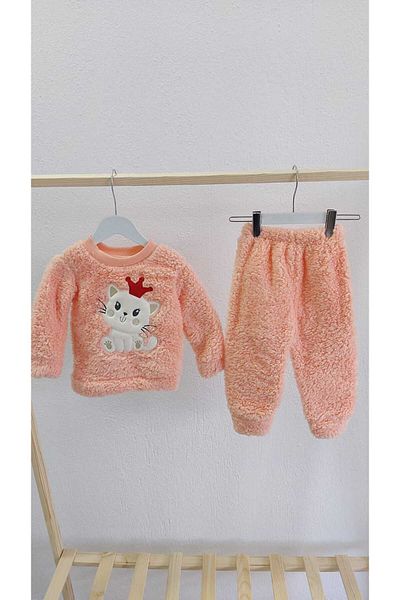 BİGÜMEX Girl's Plush 2-Piece Set