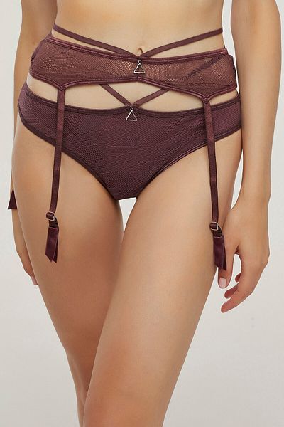 Penti Claret Red Bloom Garter - Stylish and Useful