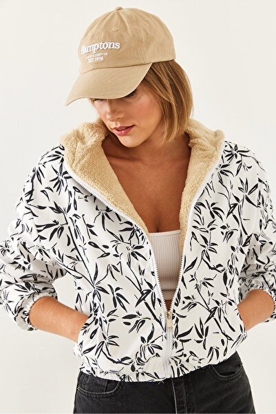 Bianco Lucci Kadın Kapişonlu Peluş Mont 60351085