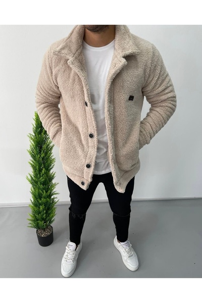 Unisex peluş ceket