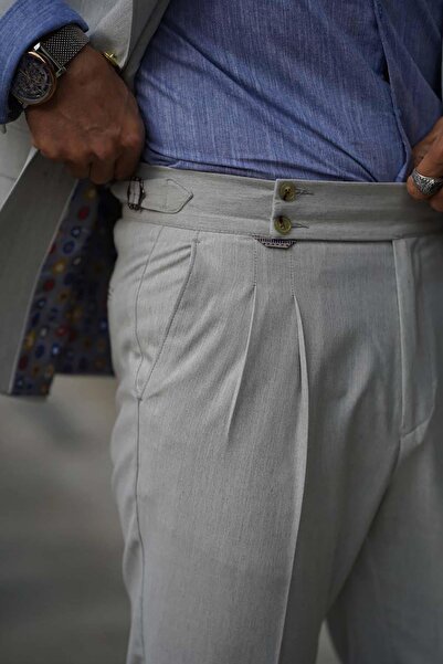 Fc Plus Düşük Mono Yaka Gri Takım Elbise