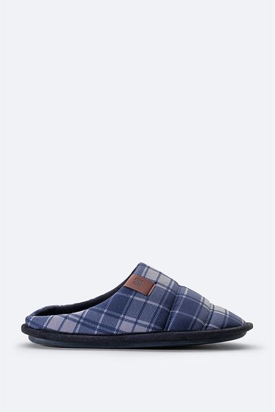 Avva Ανδρικές παντόφλες Navy Blue House A31y8332