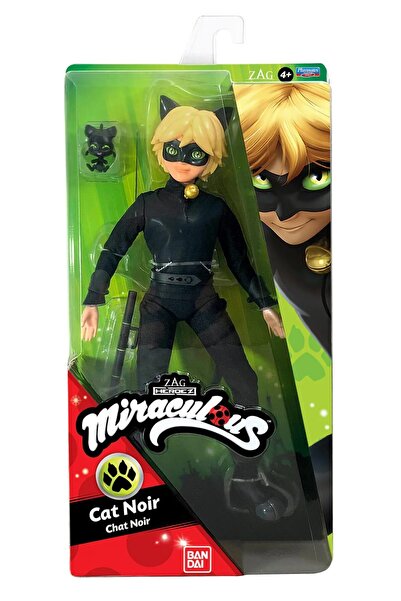 Miraculous Heroez Fashion Doll - Cat Noir Black, 11 Inches | Collectible Toy ...