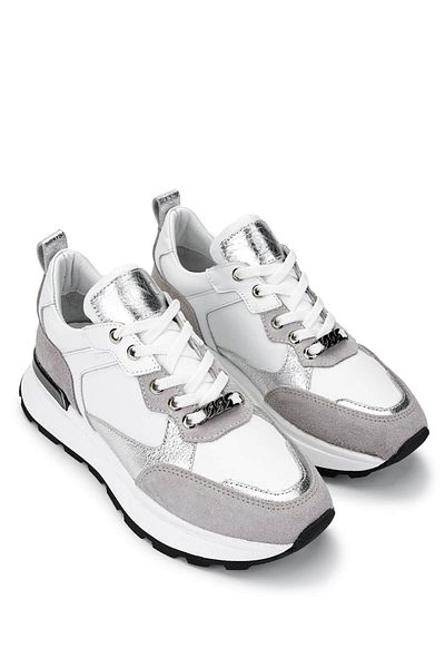 Tamer Tanca Γυναικεία Γνήσια Δερμάτινα Γκρι Suede Sneakers & Sports Shoes