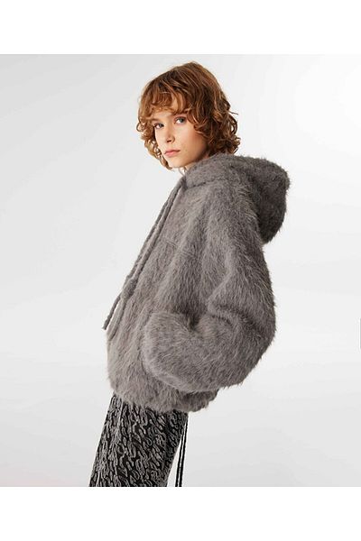 Twist Faux Fur Boomers Coat