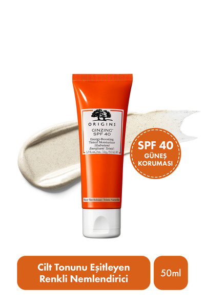 Origins Kafein Içeren Ginzing Spf 40 Canlandırıcı Ve Aydınlık Görünüm Veren Renkli Nemlendirici 50 ml