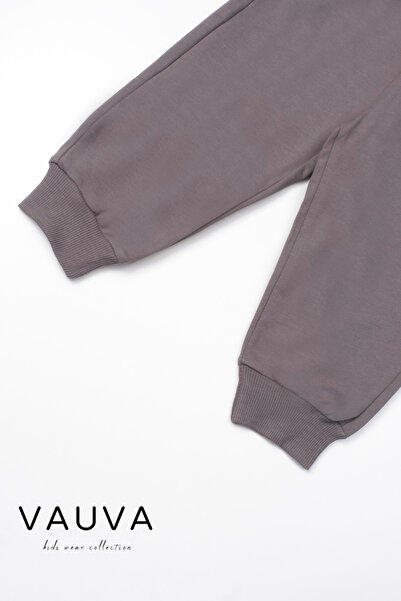 Vauva Kız Erkek Çocuk Pantolon Beli Lastikli Çepli Pantalon