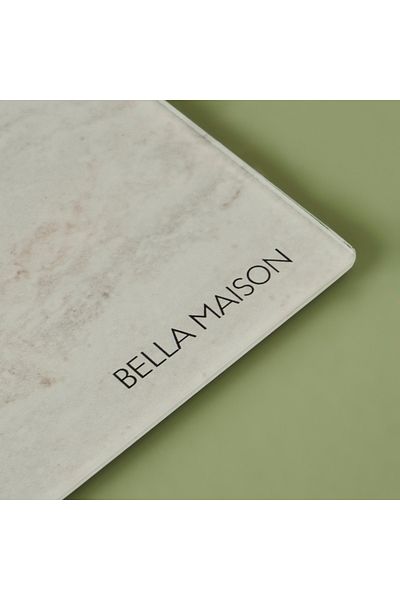 Bella Maison لوح تقطيع زجاجي ماربيلا إكرو (35x25 سم)