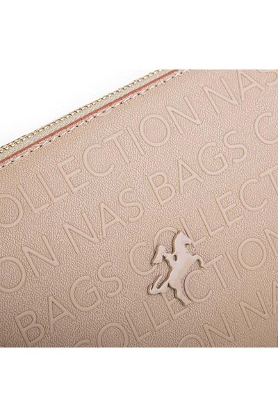 Nas Bag Geantă de damă Crossbody Sand Tan în relief