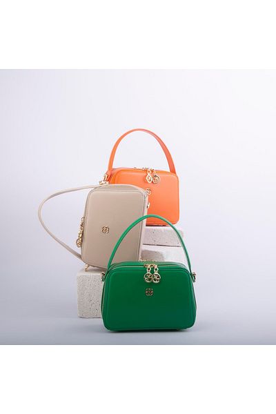 Nas Bag Mini geantă de mână și crossbody pentru femei, verde iarbă (LĂȚime: 20 DIMENSIUNE: 15)