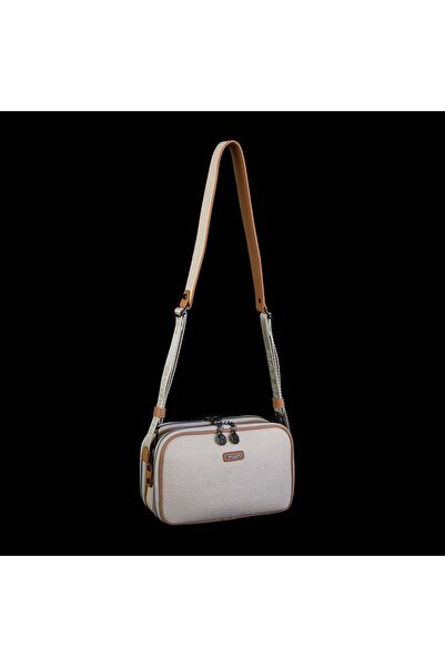 Nas Bag Жіноча сумка з двома відділеннями, регульованими ременями та діагонал...