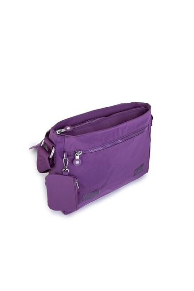 Nas Bag Geantă Crossbody de damă violet