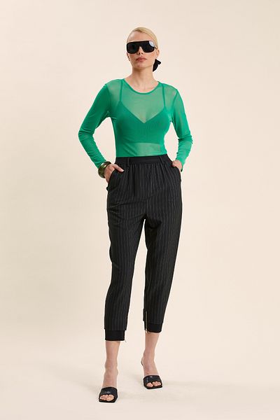 VERDA STRIPED TROUSERS