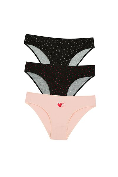 Penti Berry Much 3-pack Slip εσώρουχα