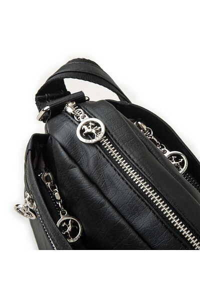 Nas Bag Geantă de damă neagră spălată