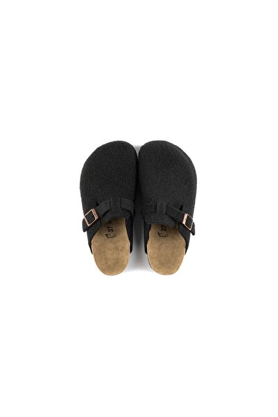 Roy Jones Γυναικεία σόλα από φελλό Felted Comfort Μοντέλο Winter Closed Front Felt Model Sabo Καθημερινές άνετες παντόφλες εσωτερικού χώρου