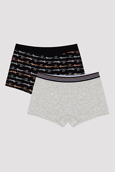 Penti Girl's Stylish Girl's 2-Pack Boxers