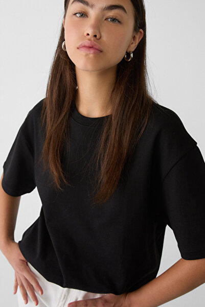 Stradivarius Basic oversize T-shirt