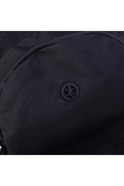 Nas Bag Rucsac unisex de dimensiuni mari, rezistent la apă, negru