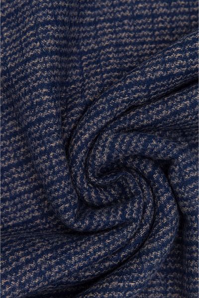 Avva Marineblau gemusterter Herrenschal A22Y9419