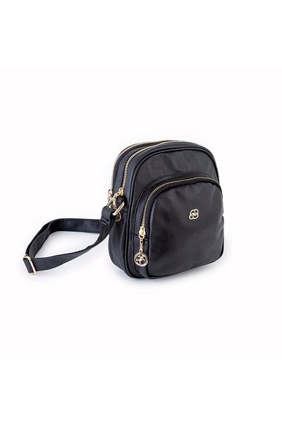 Nas Bag Geantă de damă neagră spălată