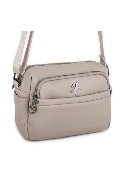 Nas Bag Kadın Çapraz Çanta Kum Dona