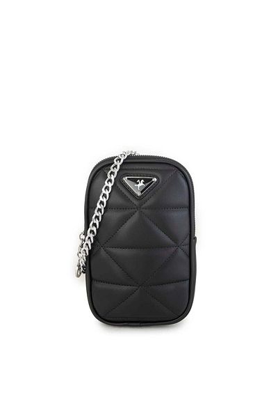 Nas Bag Geantă neagră pentru damă - Suport telefon Ulendum