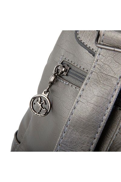 Nas Bag Women's Backpack Gray Washable