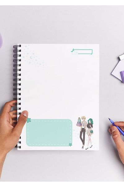 Home Sailor Moon Usagi Anime Spiral Notebook A5 (50 Sheets)