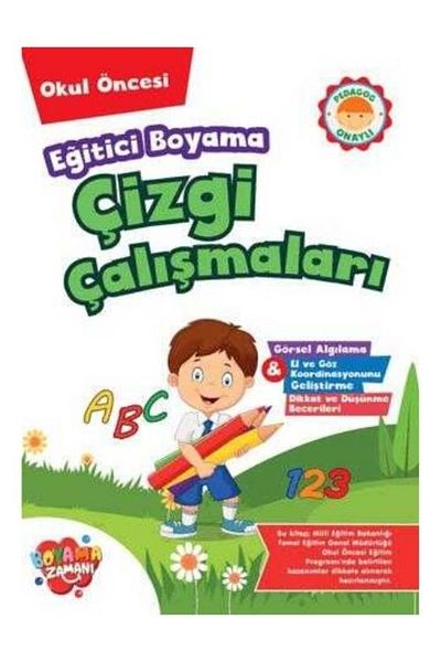 Astra Market Educational Coloring Line Work
