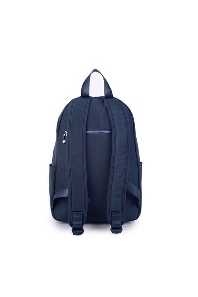 Nas Bag Navy Blue Unisex Large Size Waterproof Backpack - Multi-compartment