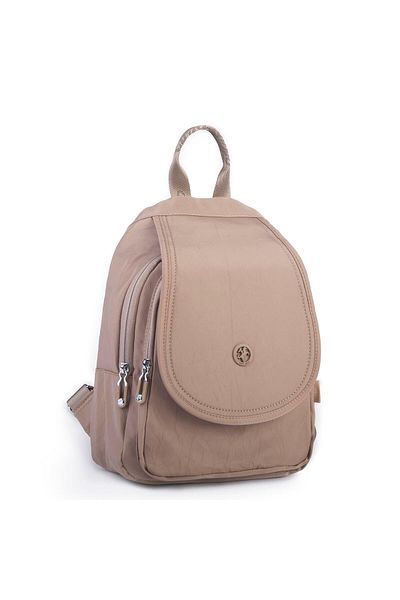 Nas Bag Γυναικεία - Εξαιρετικά ελαφρύ, Αδιάβροχο, Διπλό Σακίδιο Μεσαίου Μεγέθους - Mink