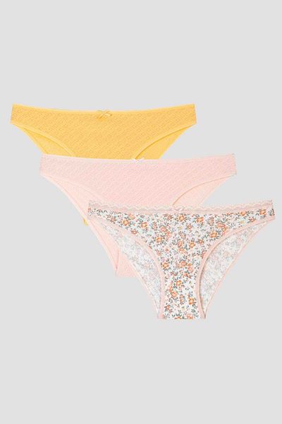 Penti طباعة Pointel 3-pack Slip