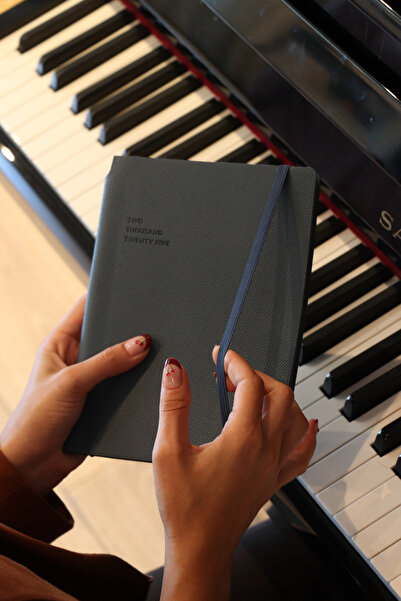 Victoria's Journals Kuka 2025 Haftalık Ajanda A5 (14x21cm) Esnek Kapak Ivory ...