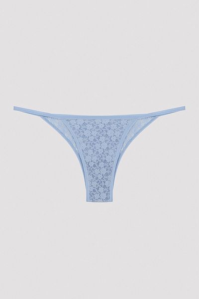 Penti Lace Lace 3-Piece Multicolored Brazilian Panties