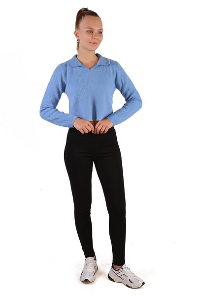 Rays 6621 Model Polo Gât Pulover Moale Albastru Bebeluş