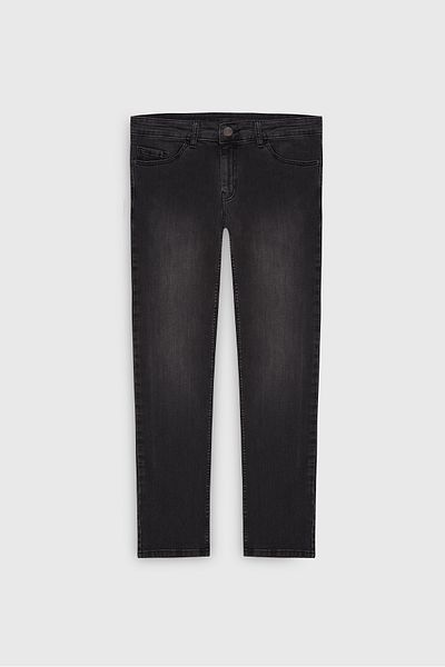 ALTINYILDIZ CLASSICS Мъжки сиви дънки Slim Fit Slim Cut с 5 джоба