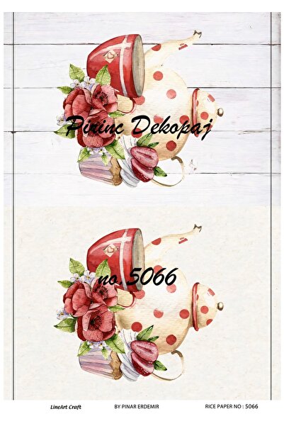 LİNEART ورق ديكوباج نحاسي Lineart رقم: L5066 - 29x42 سم