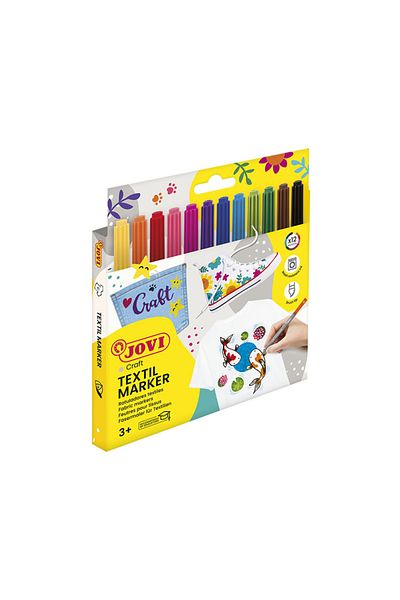 Jovi 1410 Decor Textile Pen - 12 Colors