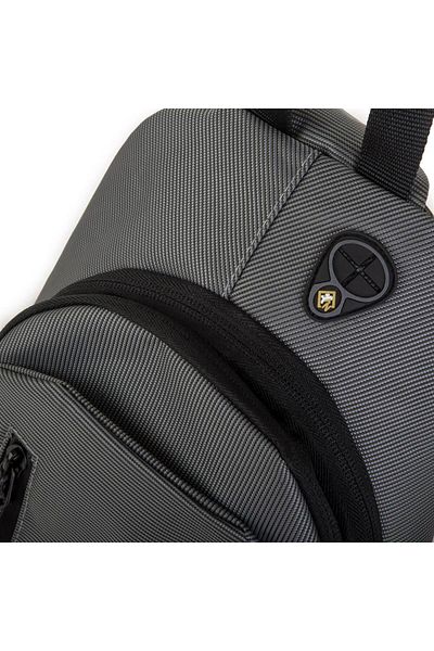 Nas Bag -Nas Polo (Waterproof) Outdoor Men's Waist and Cross Body Bag Gray Antacid