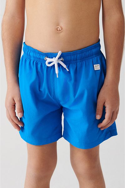Avva Saks-Badeanzug für Herren – schnell trocknend, flach geschnitten, spezielle Tragetasche für Kinder, Badeshorts A31y3810